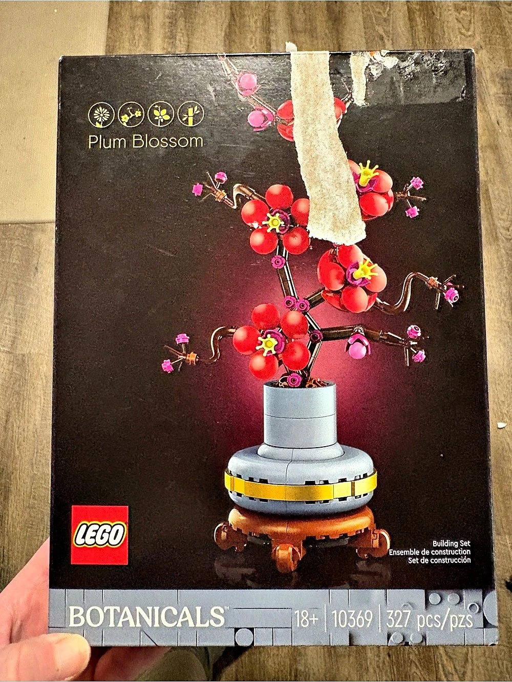 NIB LEGO Botanicals Plum Blossom Building Set 10369